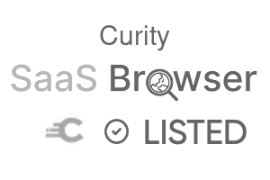 Curity - SaaS Browser Verified Badge