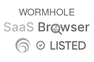 WORMHOLE - SaaS Browser Verified Badge