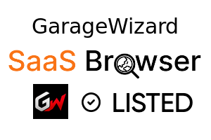 GarageWizard - SaaS Browser Verified Badge