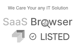 We Care Your any IT Solution - SaaS Browser Verified Badge