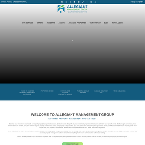 Allegiant Management Group Screenshot