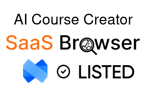 AI Course Creator - SaaS Browser Verified Badge