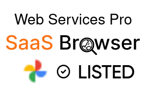 Web Services Pro - SaaS Browser Verified Badge