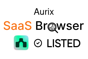 Aurix - SaaS Browser Verified Badge