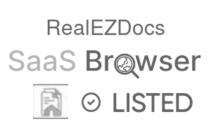 RealEZDocs - SaaS Browser Verified Badge