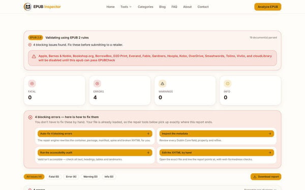 EPUB Inspector Screenshot 3