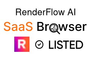 RenderFlow AI - SaaS Browser Verified Badge