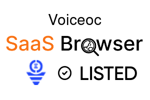 Voiceoc - SaaS Browser Verified Badge