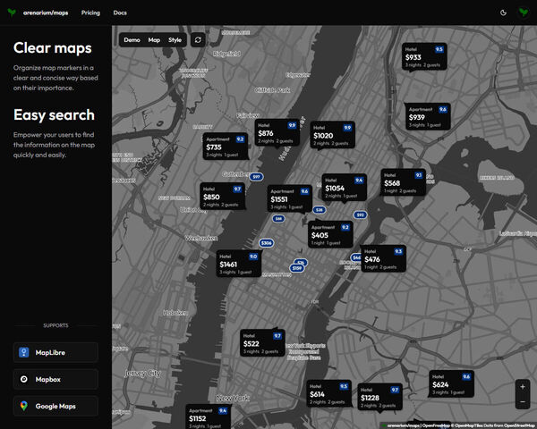 arenarium maps Screenshot 1