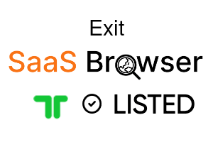 Exit - SaaS Browser Verified Badge