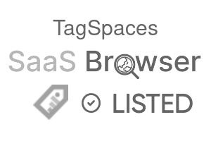 TagSpaces - SaaS Browser Verified Badge