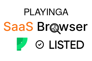 PLAYINGA - SaaS Browser Verified Badge