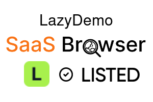 LazyDemo - SaaS Browser Verified Badge