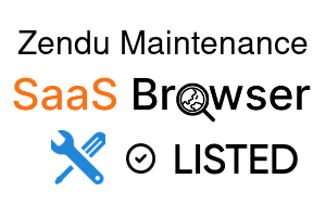 Zendu Maintenance - SaaS Browser Verified Badge