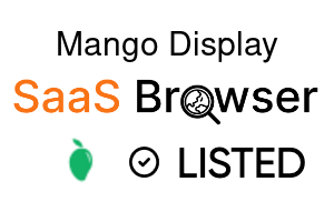 Mango Display - SaaS Browser Verified Badge