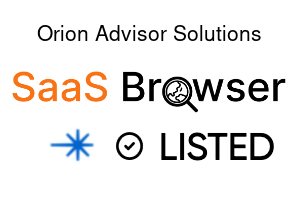 Orion Advisor Solutions - SaaS Browser Verified Badge