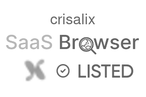 crisalix - SaaS Browser Verified Badge