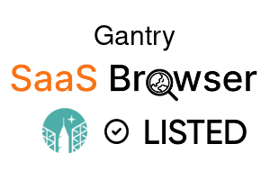 Gantry - SaaS Browser Verified Badge