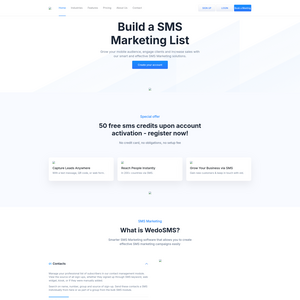 WedoSMS Screenshot
