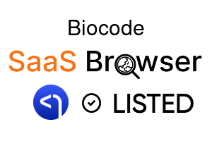 Biocode - SaaS Browser Verified Badge