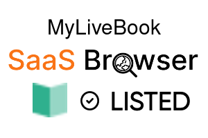 MyLiveBook - SaaS Browser Verified Badge