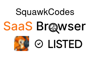 SquawkCodes - SaaS Browser Verified Badge