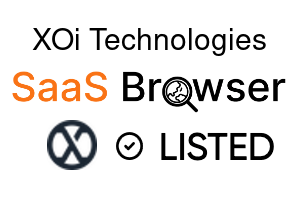XOi Technologies - SaaS Browser Verified Badge