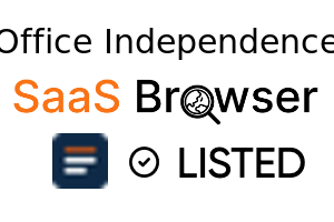 Office Independence Systems - SaaS Browser Verified Badge
