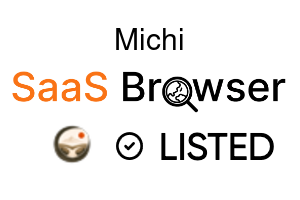 Michi - SaaS Browser Verified Badge
