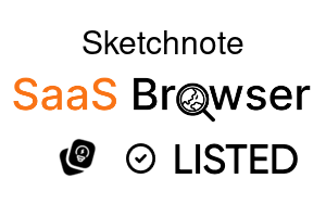 Sketchnote - SaaS Browser Verified Badge