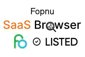 Fopnu - SaaS Browser Verified Badge