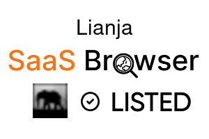 Lianja - SaaS Browser Verified Badge