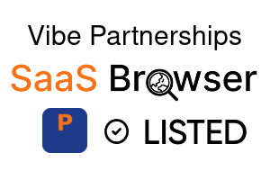 Vibe Partnerships - SaaS Browser Verified Badge