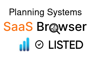 Planning Systems - SaaS Browser Verified Badge