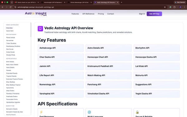 AstroInsight API Screenshot 2