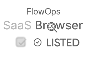 FlowOps - SaaS Browser Verified Badge
