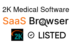 2K Medical Software - SaaS Browser Verified Badge