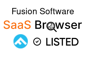 Fusion Software - SaaS Browser Verified Badge