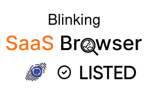 Blinking - SaaS Browser Verified Badge