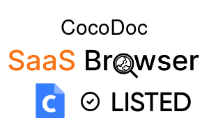 CocoDoc - SaaS Browser Verified Badge