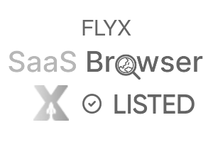 FLYX - SaaS Browser Verified Badge