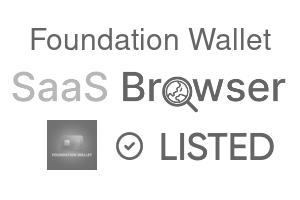 Foundation Wallet - SaaS Browser Verified Badge