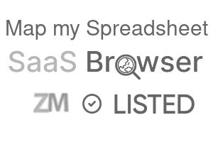 Map my Spreadsheet - SaaS Browser Verified Badge