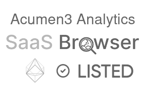 Acumen3 Analytics - SaaS Browser Verified Badge