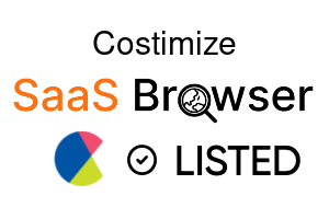Costimize - SaaS Browser Verified Badge