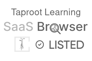 Taproot Learning - SaaS Browser Verified Badge