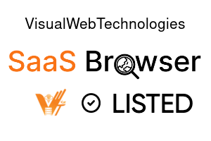 VisualWebTechnologies - SaaS Browser Verified Badge