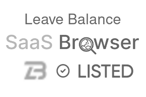 Leave Balance - SaaS Browser Verified Badge