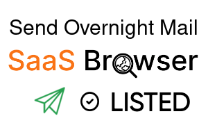 Send Overnight Mail - SaaS Browser Verified Badge