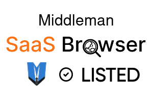 Middleman - SaaS Browser Verified Badge